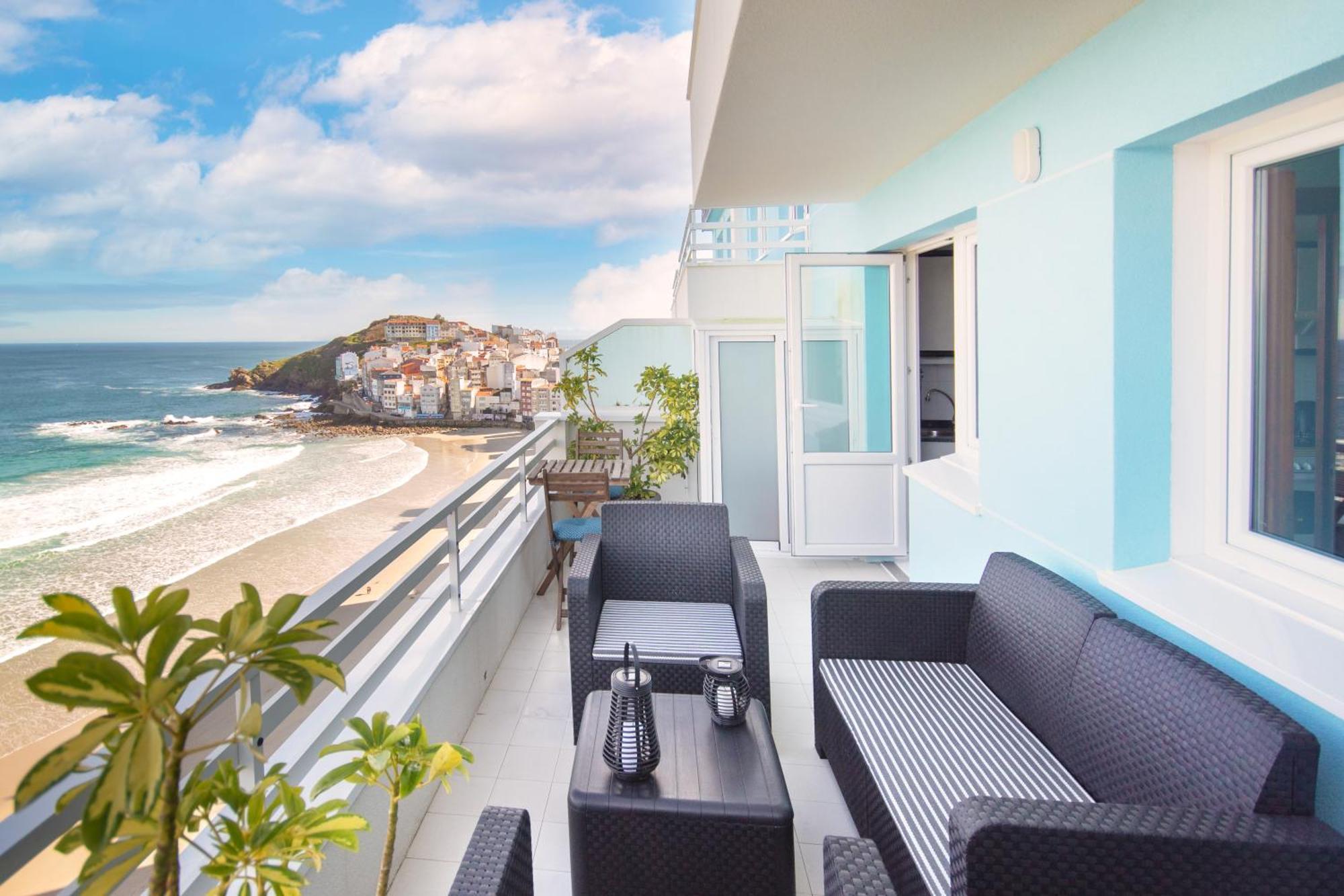 Ag Apartamento Nordes Malpica Primera Linea Playa Ngoại thất bức ảnh
