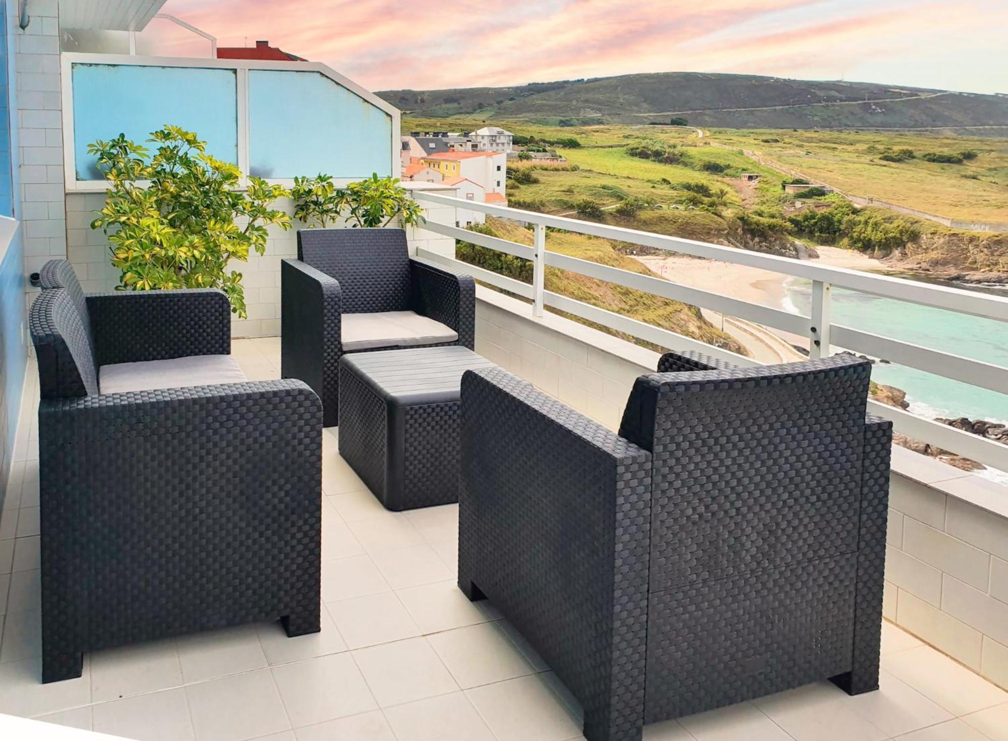 Ag Apartamento Nordes Malpica Primera Linea Playa Ngoại thất bức ảnh
