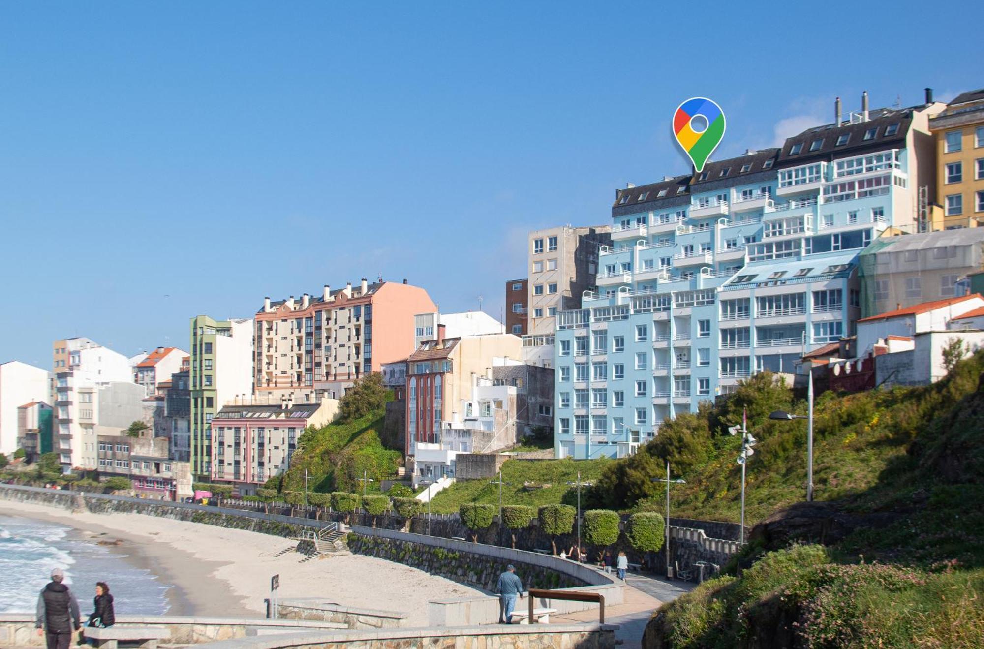 Ag Apartamento Nordes Malpica Primera Linea Playa Ngoại thất bức ảnh